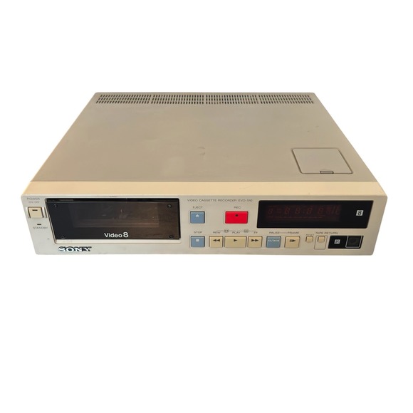 Sony Other - Sony EVO-511 Video 8 Cassette Recorder VCR Player 8mm Made in Japan Tested!